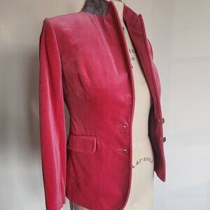 J. CREW Velvet Blazer Size 4 Petite